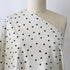 Hokkoh Cotton - 'Neko' Polka Dot - White *Last Piece 3.5m